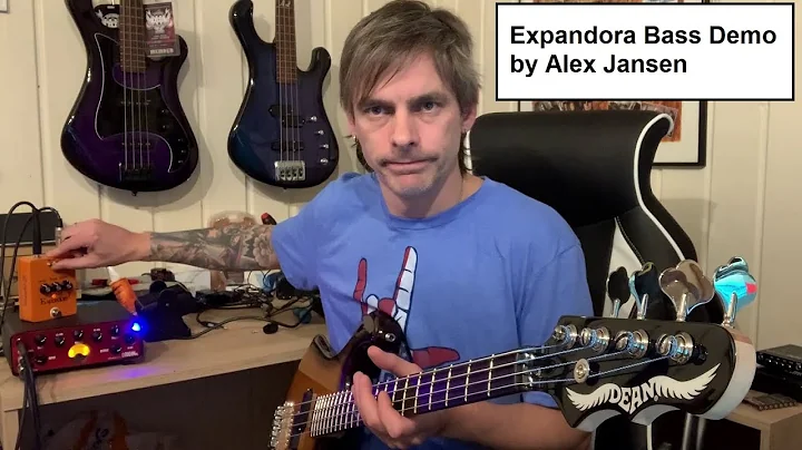 Expandora Squared Pedal - Bass Demo - by Alex Jansen