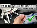 VW T5 RIPARAZIONE TUBETTO LAVAVETRI - WINDSCREEN HOSE FIX #vanlife #vw #campervan #vwt5 #vwt6