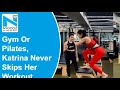 Watch: Katrina Kaif sweats it out in gym during pilates session