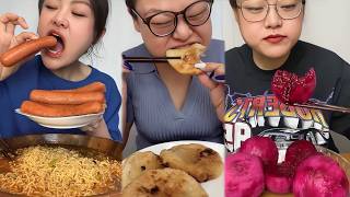 Mukbang food challenge new with real sound #d9mukbang #mukbang screenshot 5