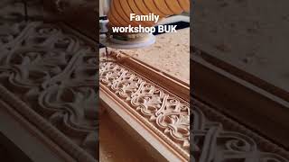 Carved window cornice