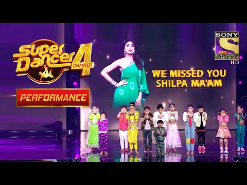 Super Dancers ने किया Shilpa के लिए Special Performance | Super Dancer 4 | सुपर डांसर 4