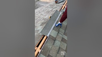 👀 Watch us install Owens Corning SureNail® shingles on this hail-damaged roof!