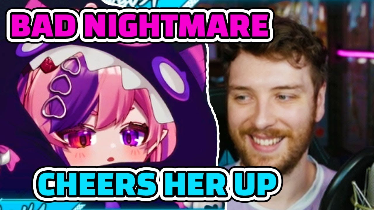 Ironmouse Sleeps and has a Nightmare During CDawgVA stream