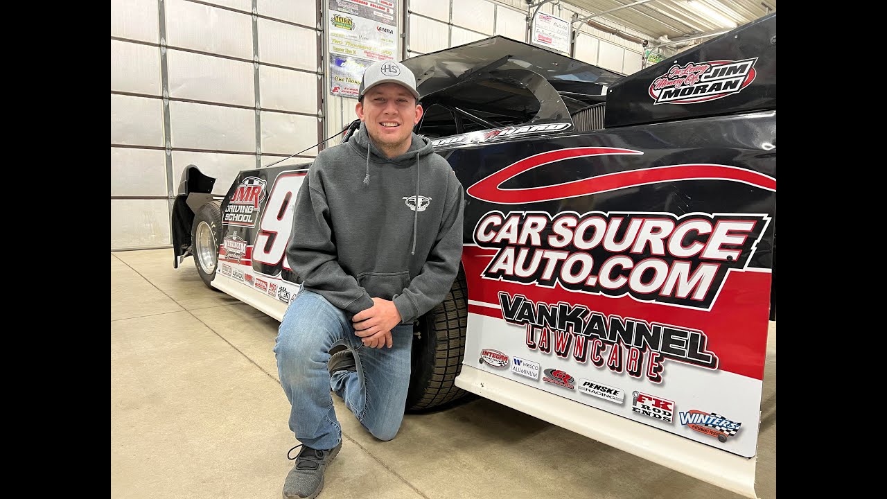 VISIT WITH DEVIN MORAN IN RACE SHOP OF DONNIE MORAN RACING-WILL HE