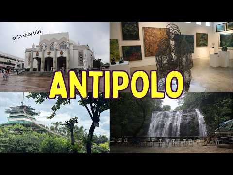 antipolo solo day trip 💚 commute guide 🛺 pinto art gallery, cloud 9, hinulugang taktak, cathedral ⛪