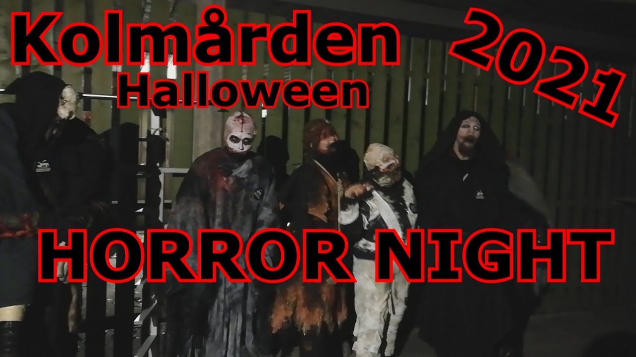 Jobb på Kolmårdens Halloween 2021 (Horror night)