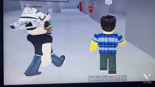 Simplex 4100es test 5 with a special guest from roblox