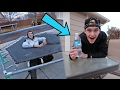 BOTTLE FLIP GAME OF DARE!