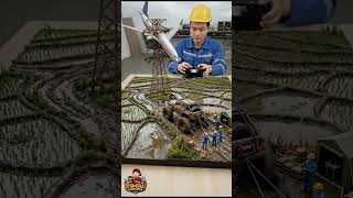 Epic Plane Crash Diorama
