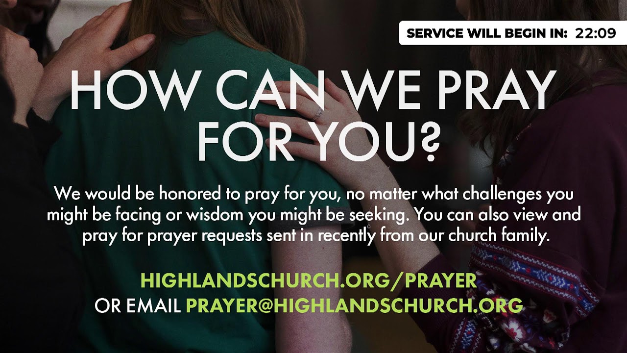 Highlands Sunday Service (9:00am)