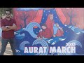 Aurat march 2023 karachi pakistan with faizan ali shera