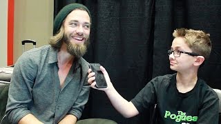 interview with the walking deads tom payne aka jesus at horrorhound weekend