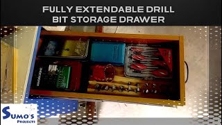 How to make a Fully Extendable Drill bit Drawer | DIY Weekend Project
#woodworking @diy #drill bit storage #shopproject
In this video I make a fully extendable Drill bit Drawer within close proximity to my Drill press. This DIY Weekend Project is something that is a great Shop build and immediately give you quick access to your Drill bits and keeps them organised as well. How to make a Fully Extendable Drill bit Drawer | DIY Weekend Project