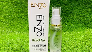 Enzo hair serum for frizzy hairs my honest review | original vs fake product | duplicate Enzo serum
