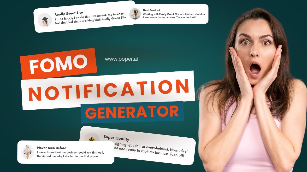 Fomo Notification Generator – Create Custom FOMO offers for Free
