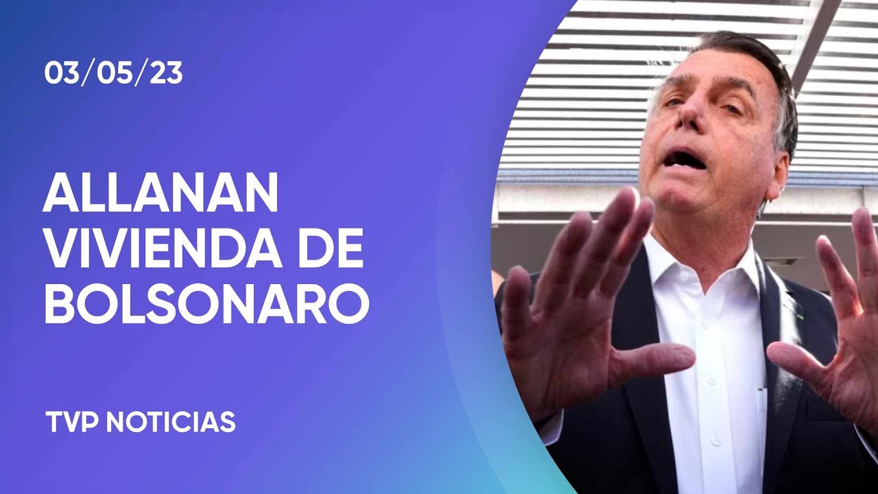 Allanaron la casa de Bolsonaro por una causa sobre registros ...
