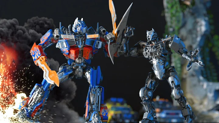 Optimus prime VS Scourge Ep.4 Transformers Stop Motion