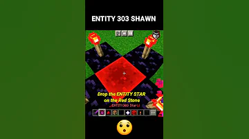 How to Spawn ENTITY 303 in Minecraft PE #shorts