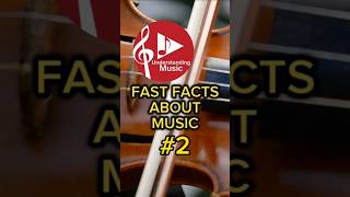Fast Facts About Music #2 #musictrivia #funfacts #musichistory