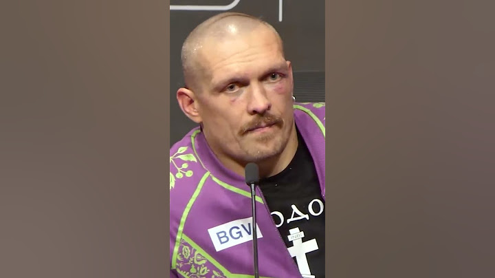 Usyk After Rematch: Tyson Fury WAS EASIER! | First Words