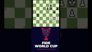 FIDE World Cup Baku 2023: Finals G2 Caruana vs Abasov 1-0