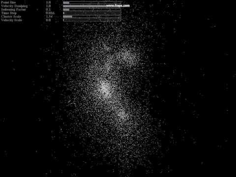 NVIDIA 's n-body demo ported to Java