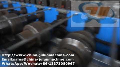 Fence post roll forming machine line,Pitch Fence Post Forming Machine line