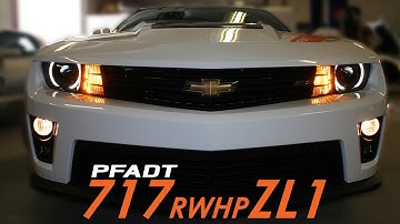 Pfadt Racing Camaro ZL1 Dynos at 717 RWHP