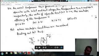 Gate 2018 Aerospace Engineering AE-3 ( Mechanical Engineering Questions)