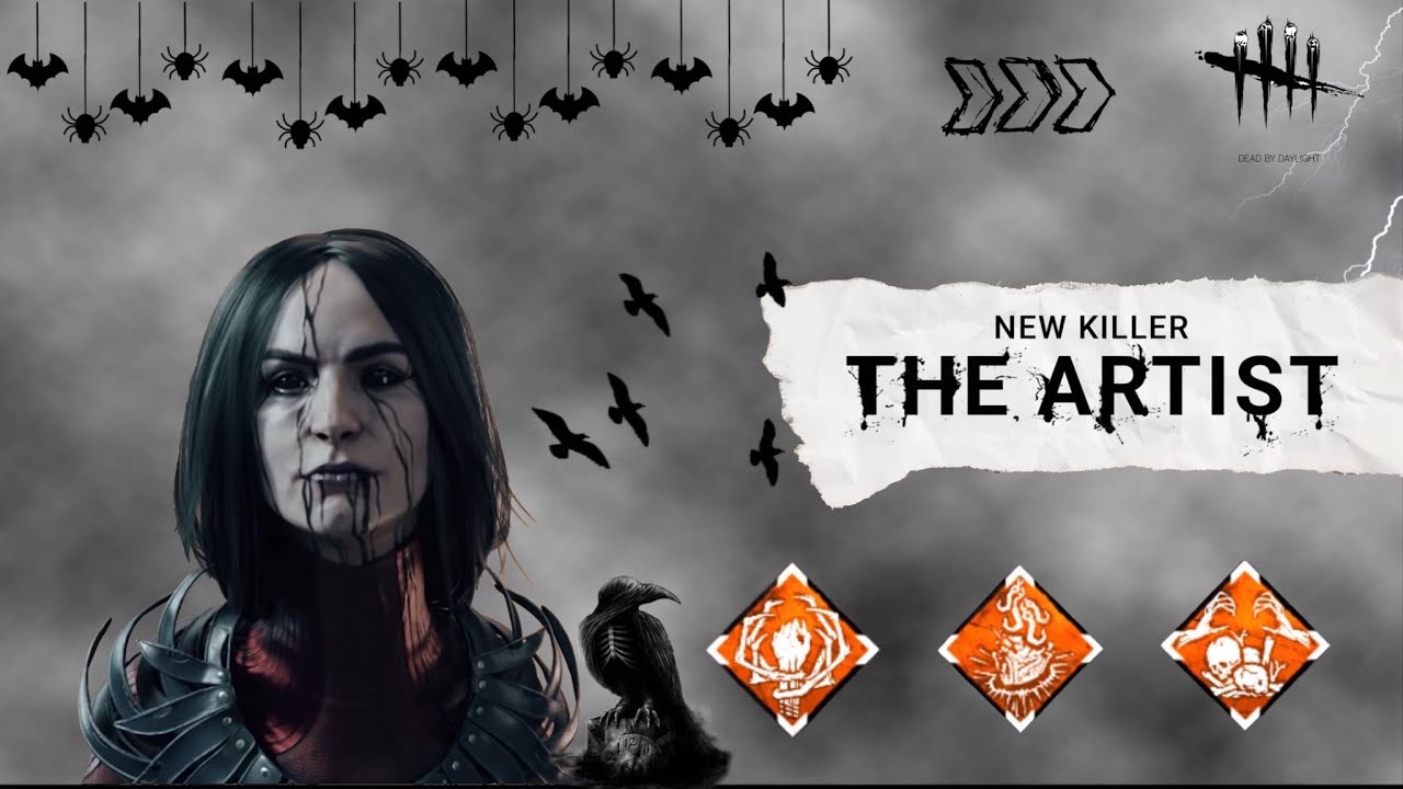 Dead by daylight new killer the artist : อีกาพยายม EP 1 - YouTube