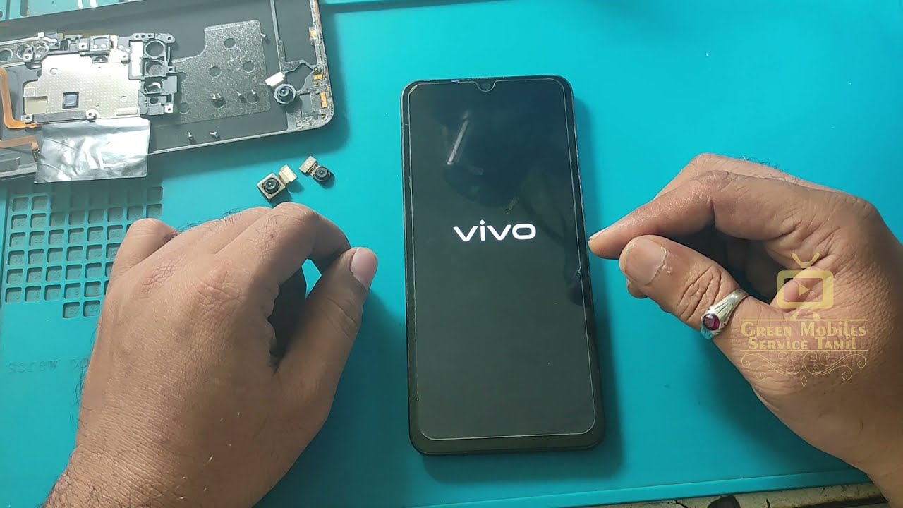 vivo y19 display light problem 