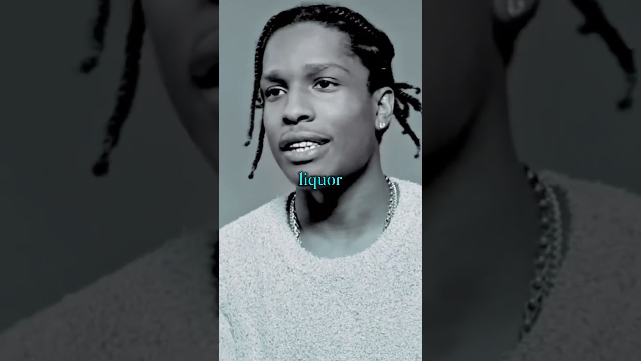 A$AP Rocky об алкоголе и курении 🍾💨