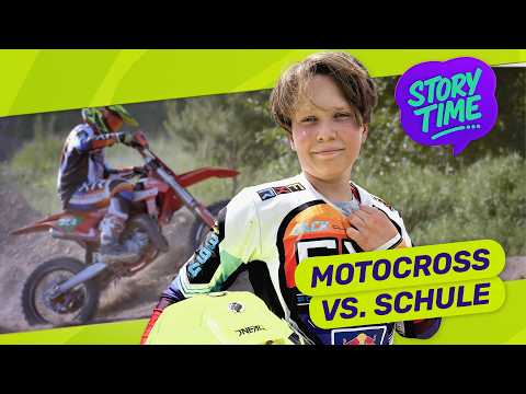 Motocross und Schule - Jack zwischen Talent und Lernschwäche | STORY TIME | Mehr auf KiKA.de