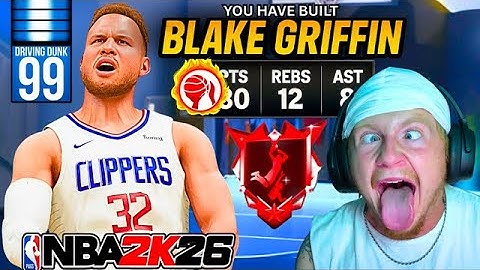My Blake Griffin Build vs Top 100 in the Rec!
