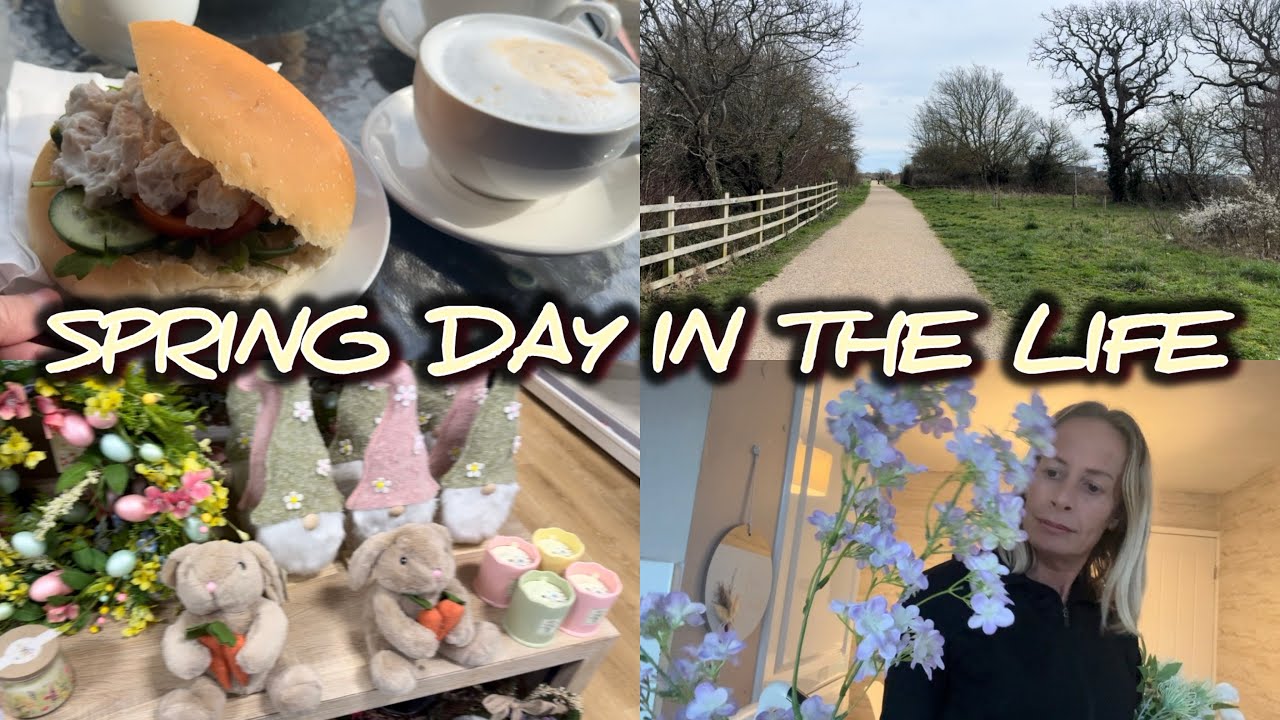 SPEND THE DAY WITH ME | RANGE SHOPPING | 9 MILE WALK | HRT UPDATE | UK MOM LIFE | 