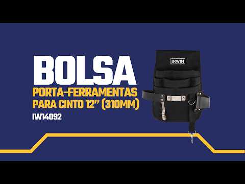 BOLSA PORTA-FERRAMENTAS PARA CINTO 12” (310mm) IW14092 - IRWIN