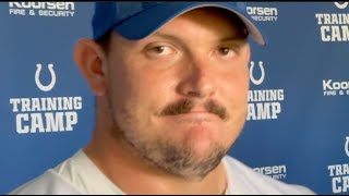 Indianapolis Colts - Ryan Kelly talks leadership, offensive rules, and not his foot injury!