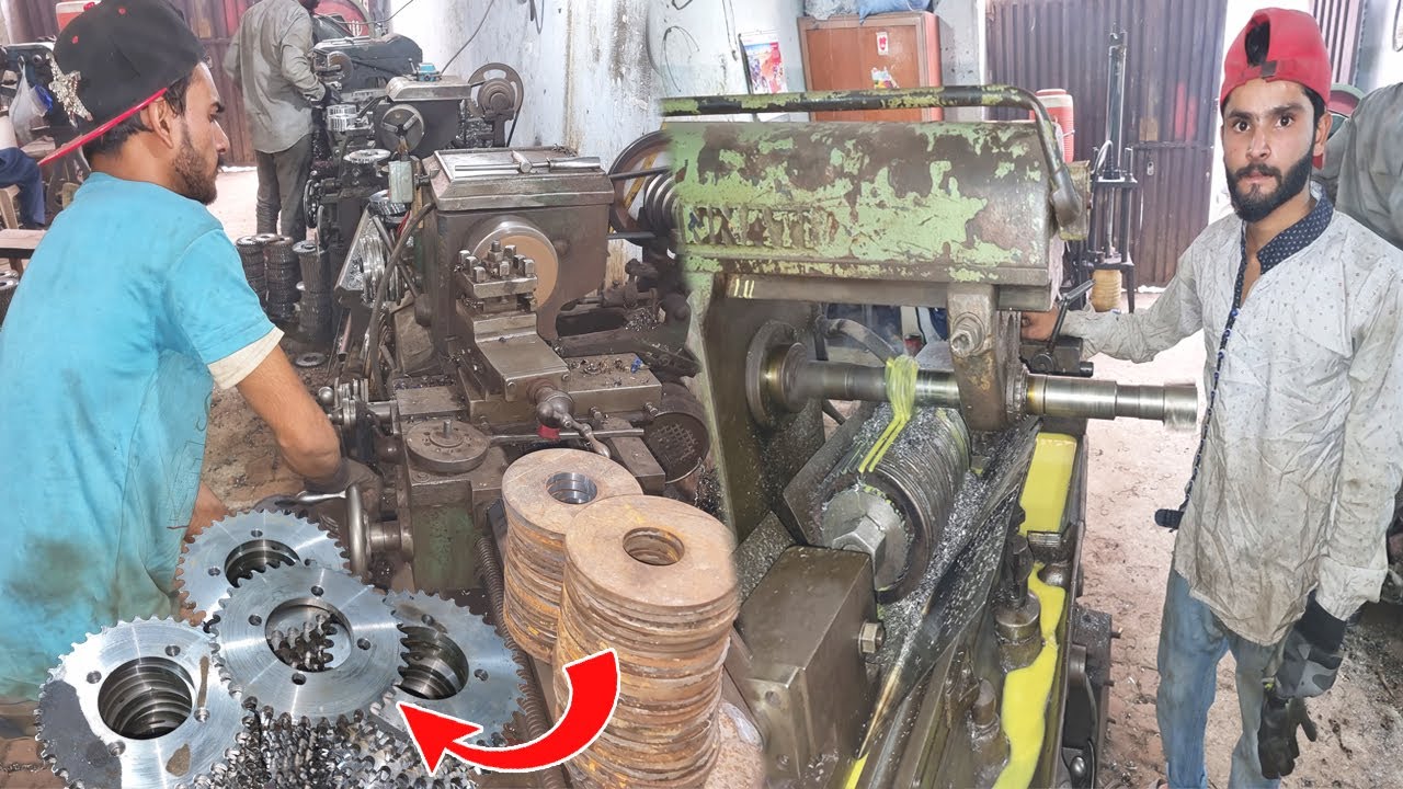 Production Process of Bike Rear Wheel Chain Sprocket Manufacturing