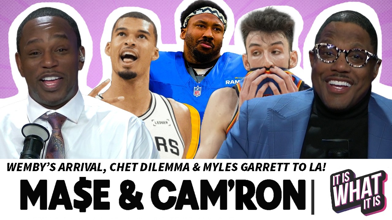 WEMBY'S ARRIVAL, THE THUNDER HAVE A CHET ISSUE & MYLES GARRETT HEADS TO LA! | S8 EP97