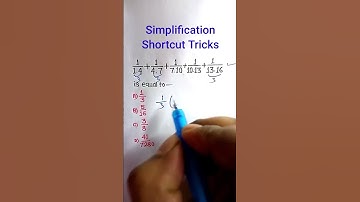 Simplification| Simplification Shortcuts Tricks| Simplification for SSC CGL GD CHSL Exams| #shorts