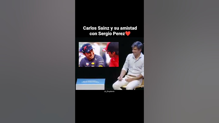 SAINZ HABLA DE LA AMISTAD CON SERGIO PÉREZ  #checoperez #checo #carlossainz