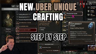 New Uber Unique Crafting is HERE! Step by Step - Diablo 4 screenshot 3
