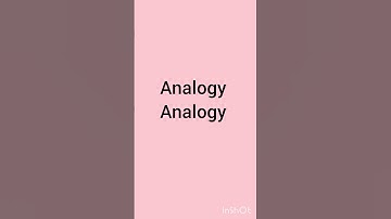 what is analogy?#pronounciation #english #meaning #viralvideo