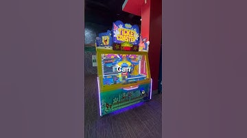 This was such a crazy win! 😱 #shorts #arcade #spongebob
