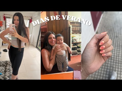 Días de verano : hago uñas, visito a mi familia, acomodo mi ropa y más | VLOG