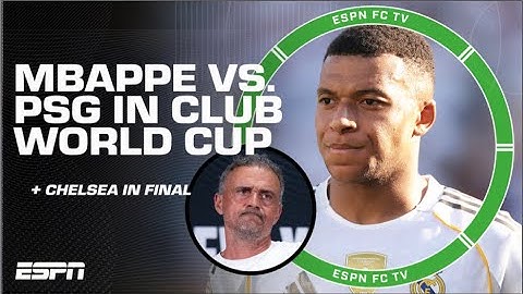 Real Madrid vs. PSG for a spot in the Club World Cup Final 🏆 | ESPN FC