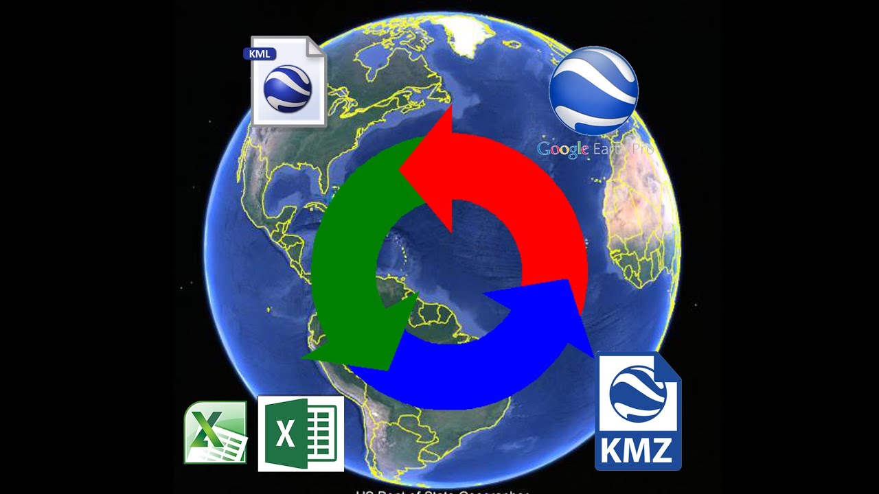 Coordenadas Desde Excel A Google Earth YouTube