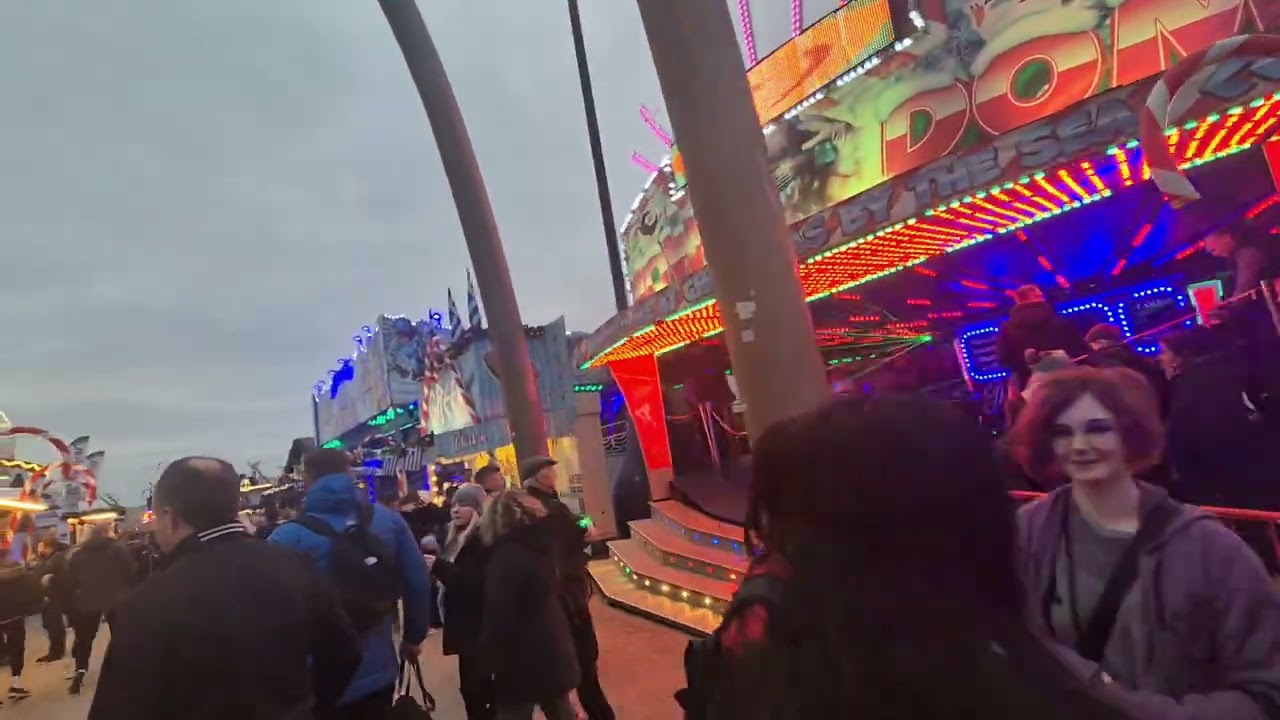 Winter Wonderland in Blackpool. December 2025.