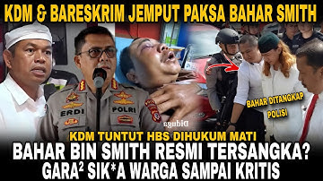 KANG DEDI MULYADI SERET BAHAR SMITH KE PENJARA? POLDA JABAR LANGSUNG TURUN TANGAN JEMPUT PAKSA